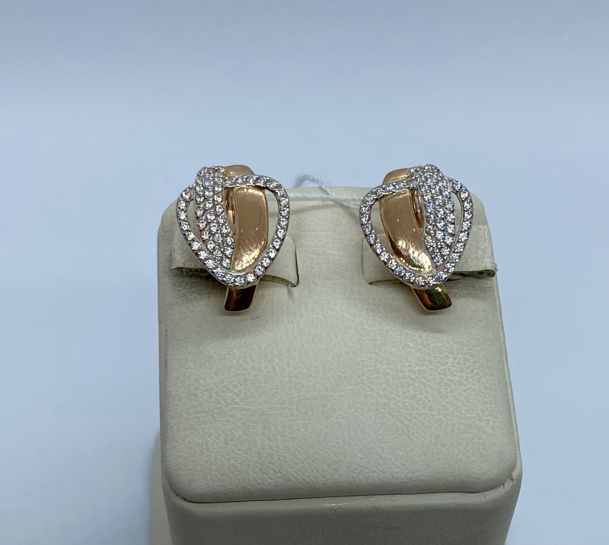 СЕРЬГИ С КАМНЯМИ (Au 585)