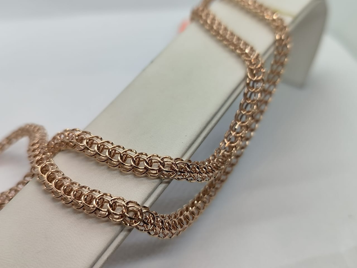 ЦЛИТ585 ЦЕПЬ ПОЛНОВЕСНАЯ Итальянка (Au 585)