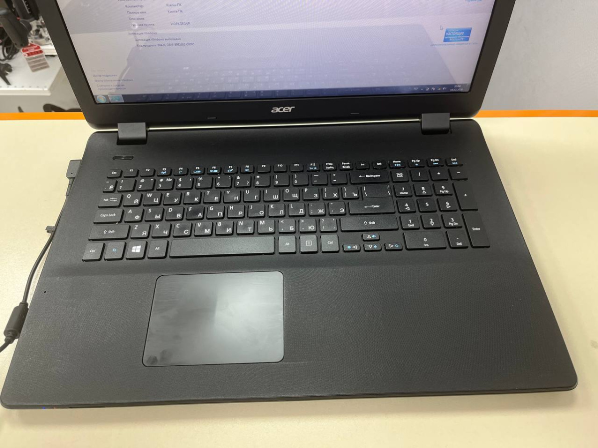 Ноутбук Acer N15Q4; Pentium N3700, HD Graphics, 4 Гб, Нет, 240 Гб