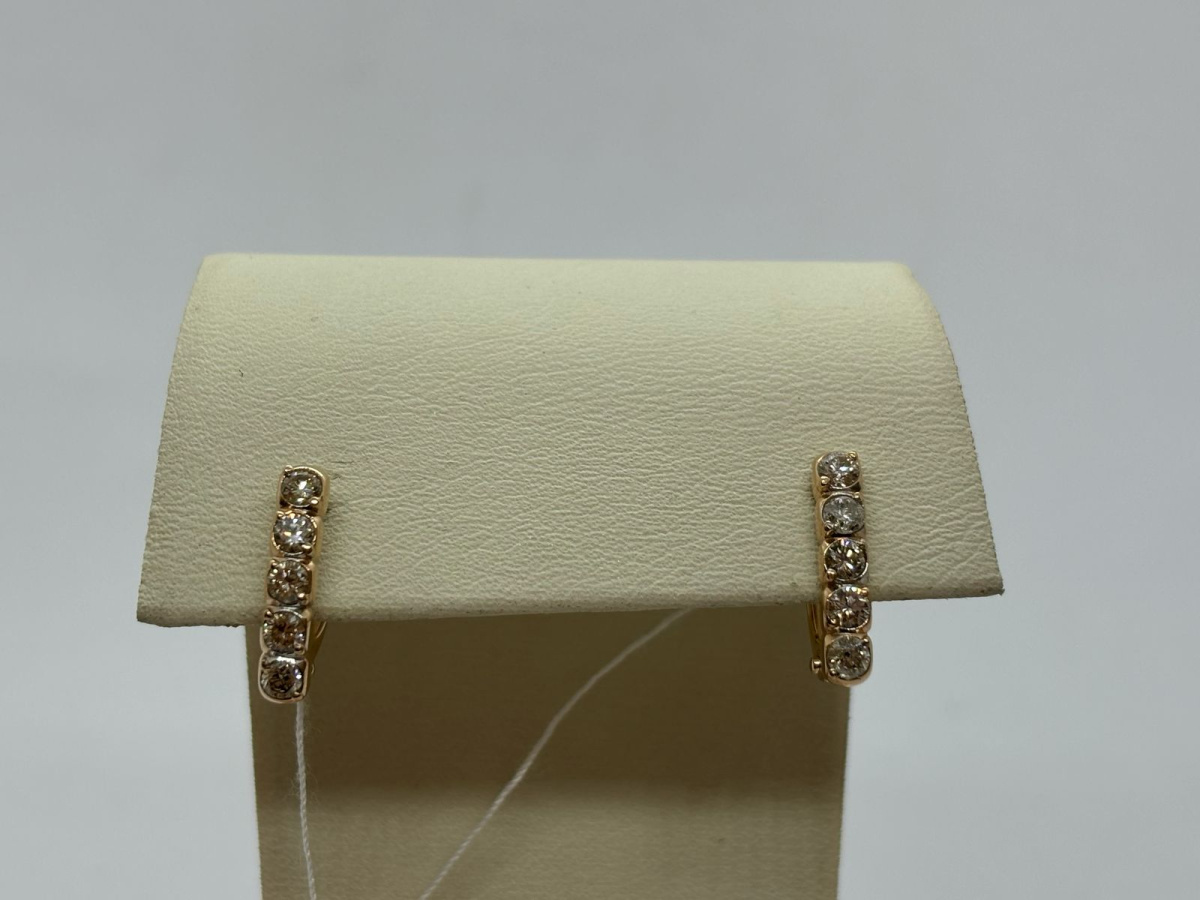 СЕРЬГИ БРИЛЛИАНТ (Au 585)