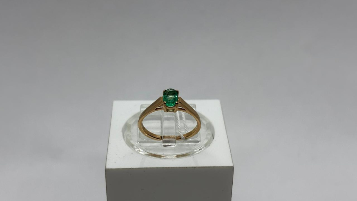 КОЛКМИ585 КОЛЬЦО С КАМНЯМИ (Au 585)