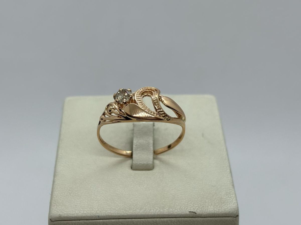 КОЛЬЦО БРИЛЛИАНТ Au 585