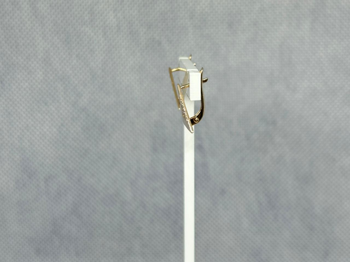 СКМИ585 СЕРЬГИ С КАМНЯМИ (Au 585)