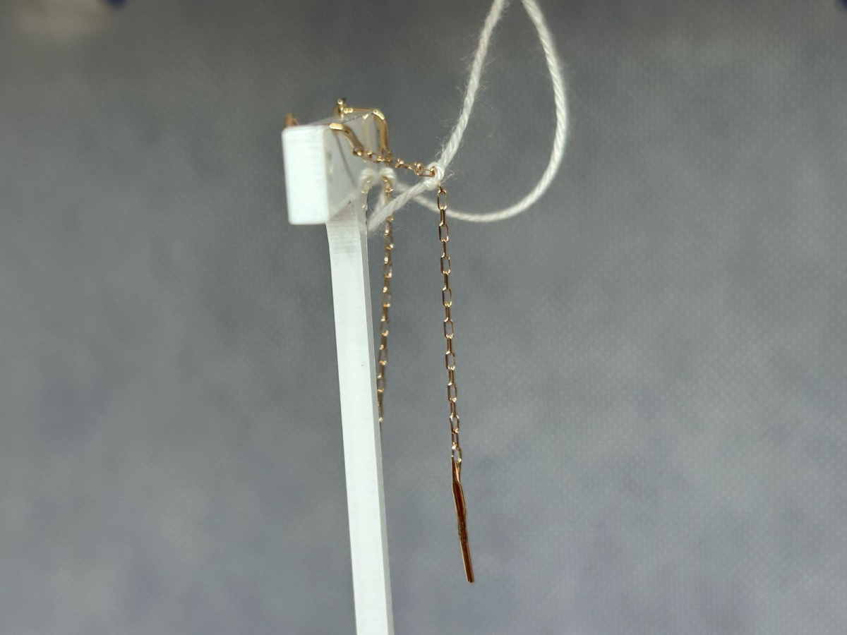 СПРО585 СЕРЬГИ ПРОДЕВКИ (Au 585)