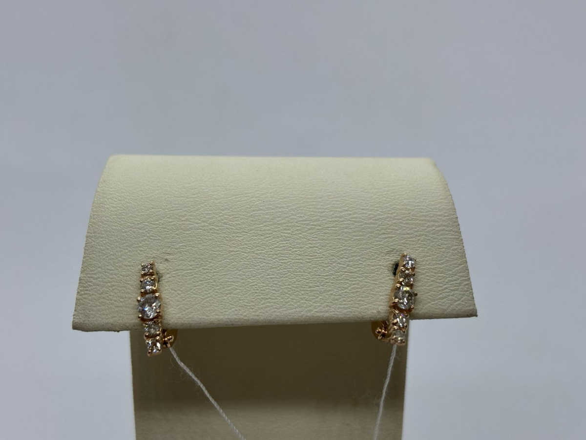 СЕРЬГИ БРИЛЛИАНТ (Au 585)