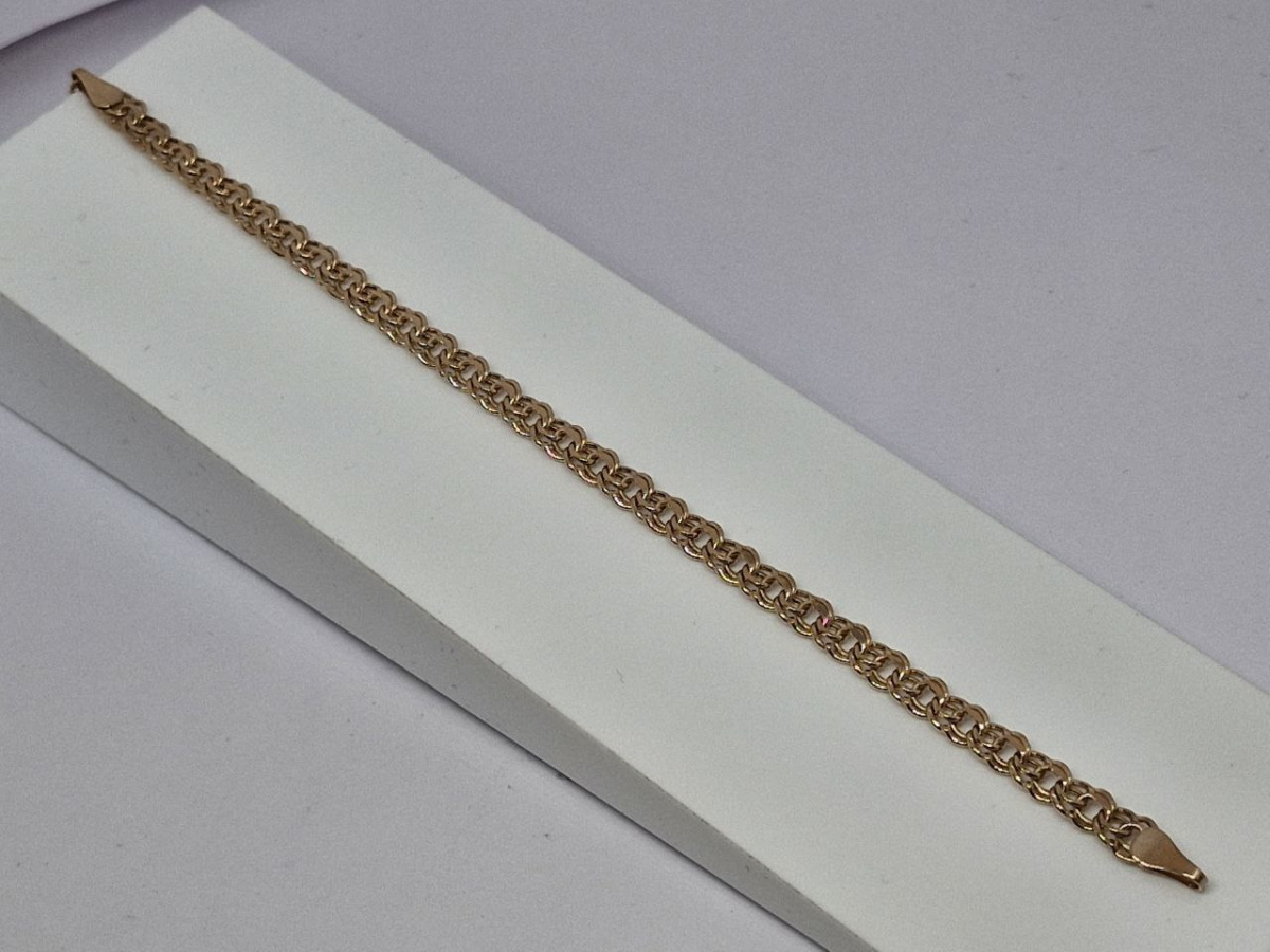 670007022 БРАСЛЕТ ПУСТОТЕЛЫЙ (Au 585)