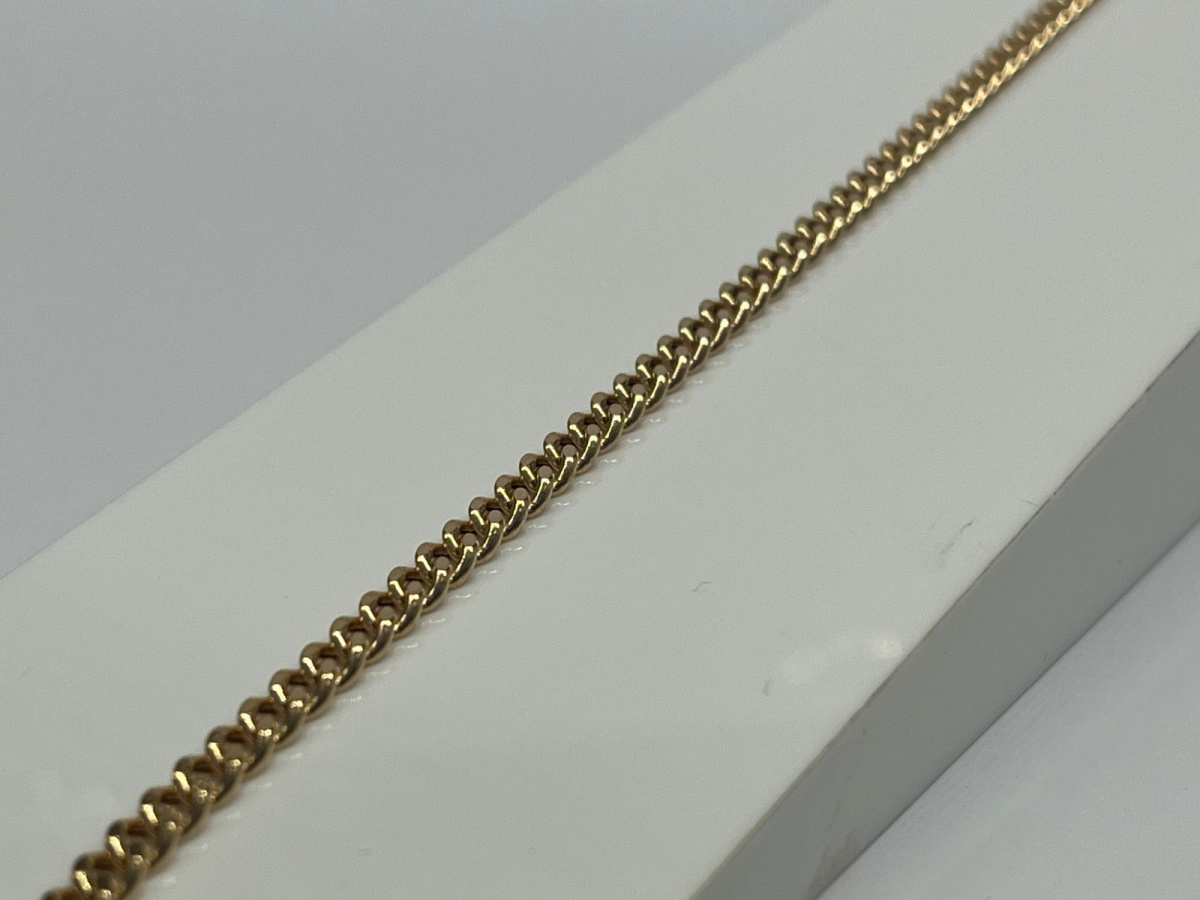 БРАСЛЕТ ПУСТОТЕЛЫЙ Панцирное (Au 585)