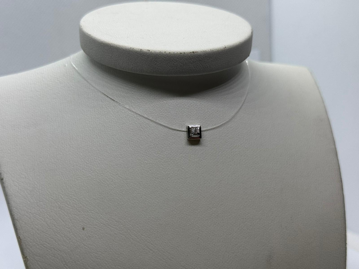 КОЛЬЕ БРИЛЛИАНТ (Ag 925)