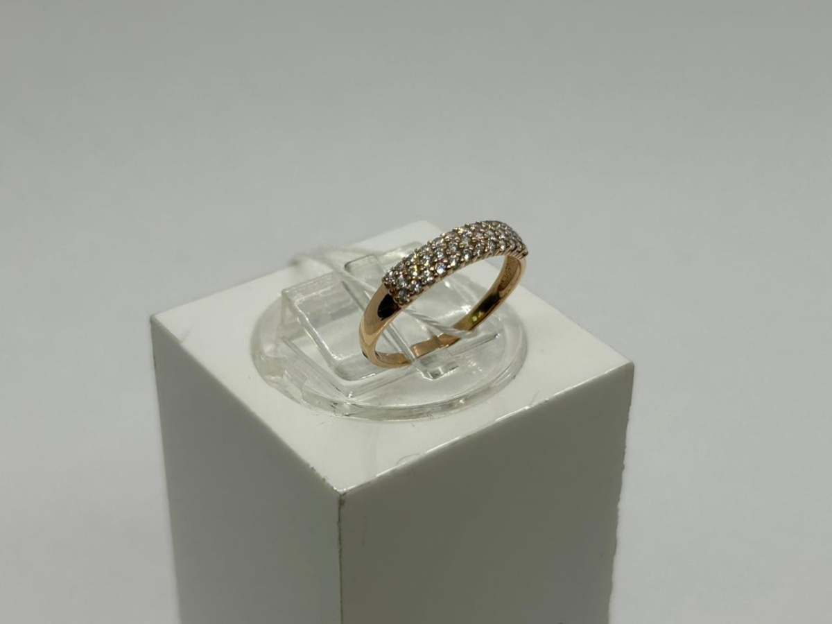 КОЛКМИ585 КОЛЬЦО С КАМНЯМИ (Au 585)