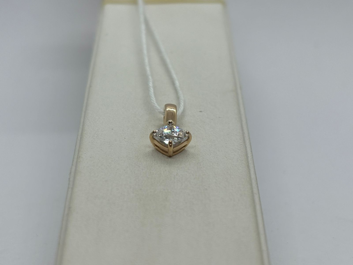 ПОДКМ585 ПОДВЕСКА С КАМНЕМ (Au 585)