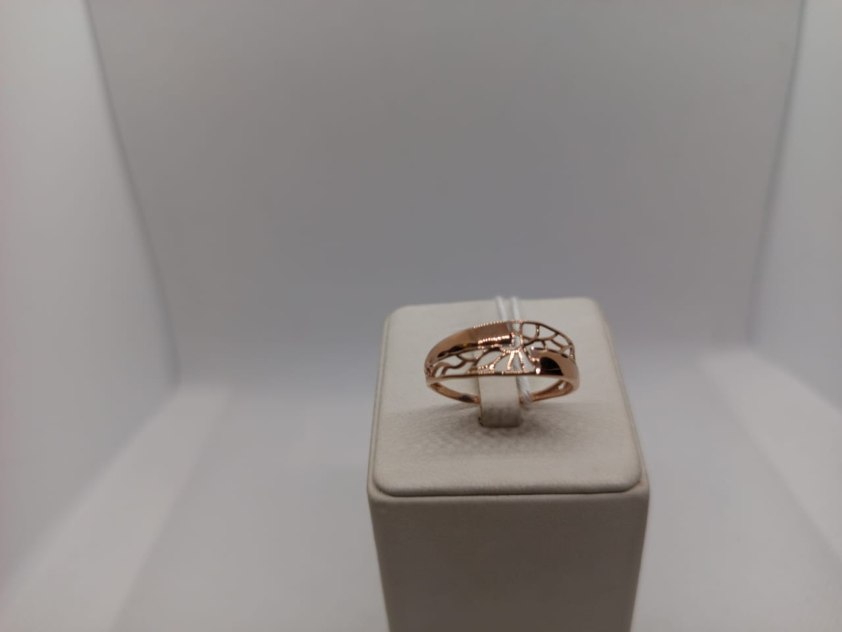 КОЛБКМ585 КОЛЬЦО БЕЗ КАМНЯ (Au 585)