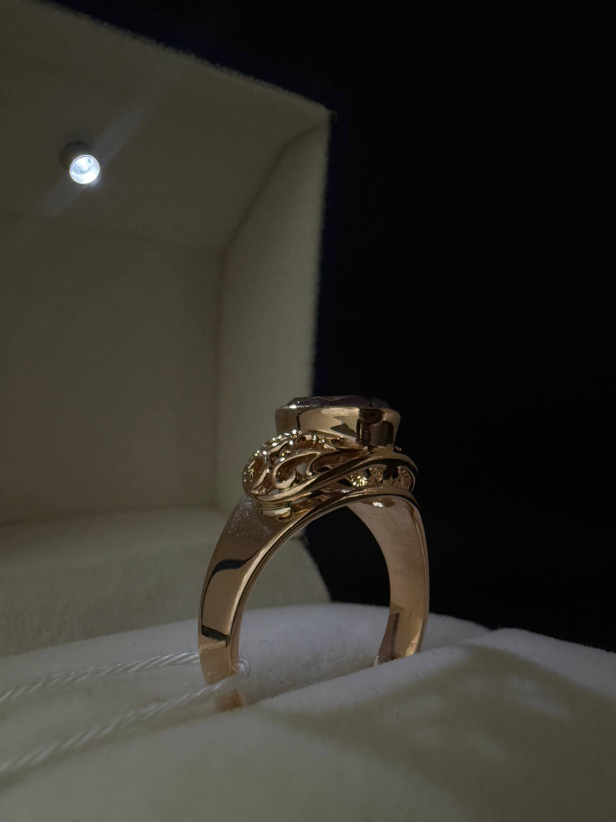 КОЛЬЦО С КАМНЕМ (Au 585)