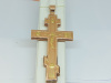 ПОДКБК585 ПОДВЕСКА КРЕСТ БЕЗ КАМНЯ (Au 585)