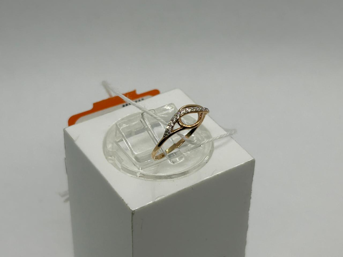 КОЛКМИ585 КОЛЬЦО С КАМНЯМИ (Au 585)
