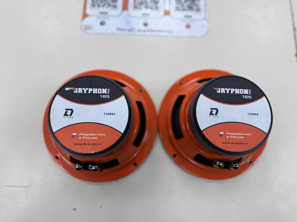 Автоакустика передняя DL Audio Gryphon Pro 165