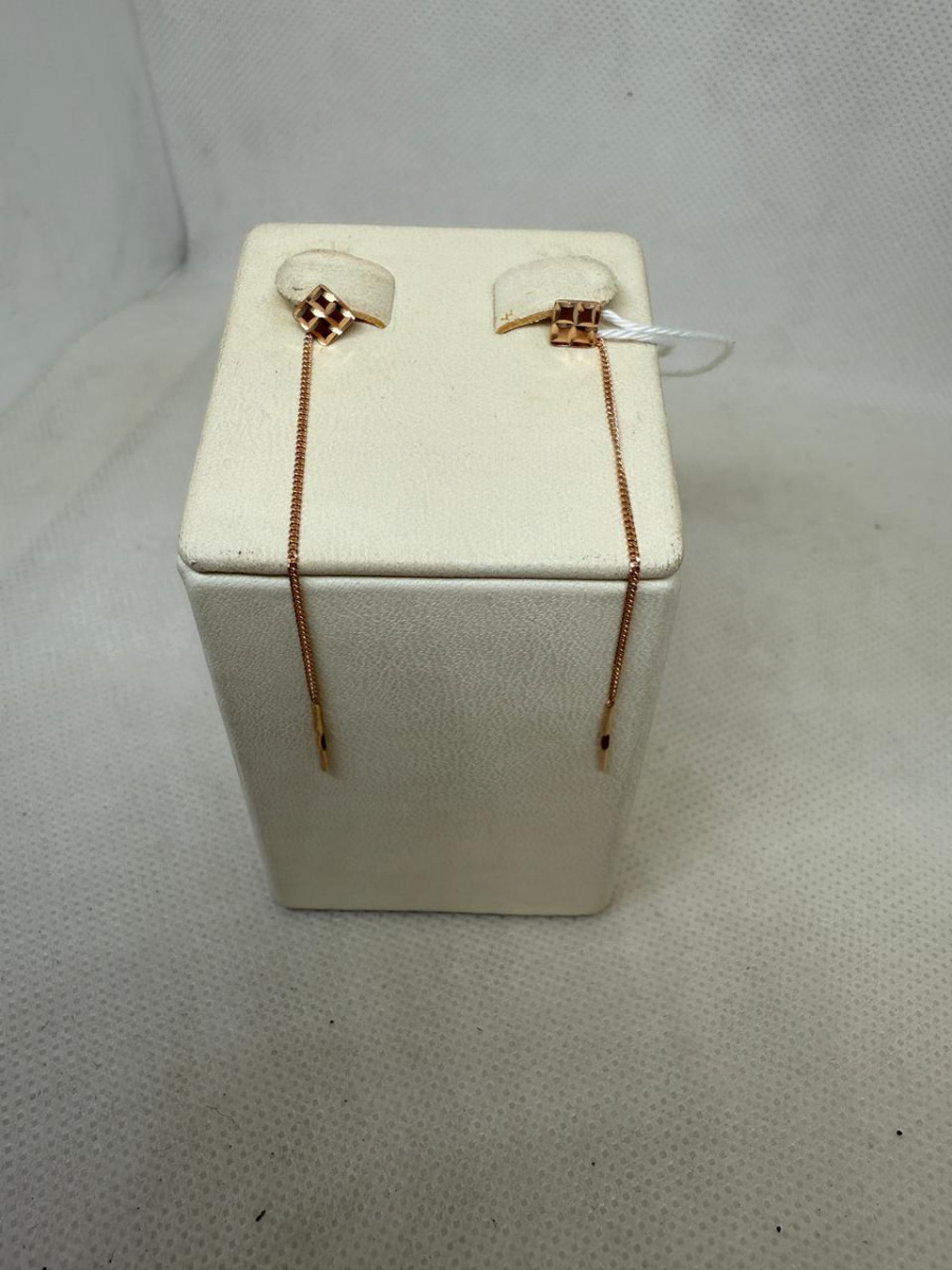 СЕРЬГИ ПРОДЕВКИ (Au 585)