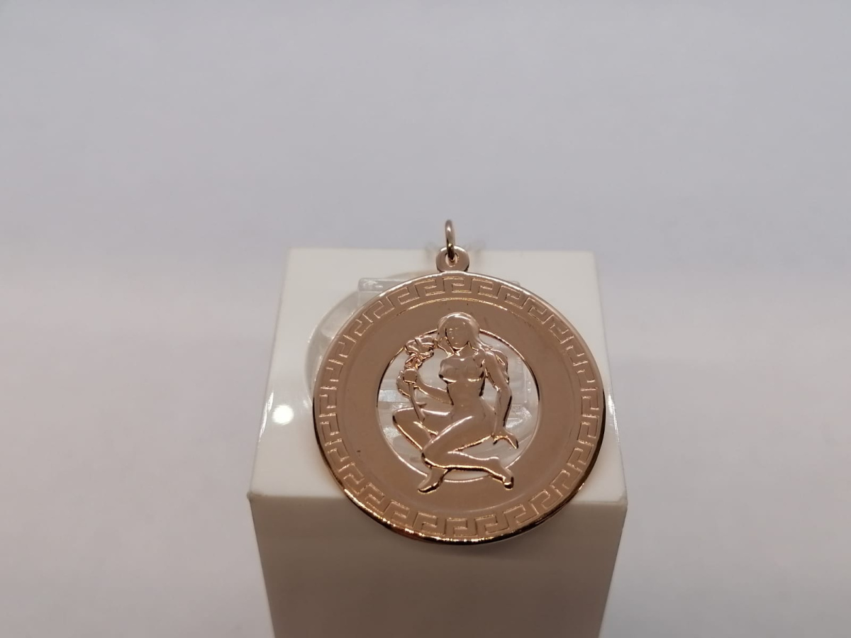 ПОДВЕСКА ЗНАК ЗОДИАКА ДЕВА Au 585