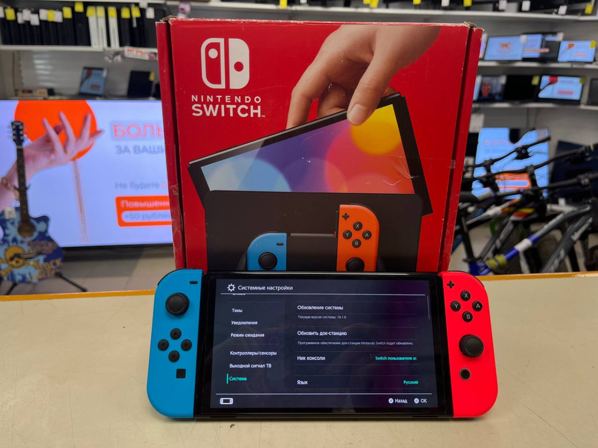 Игровая приставка Nintendo Switch Oled