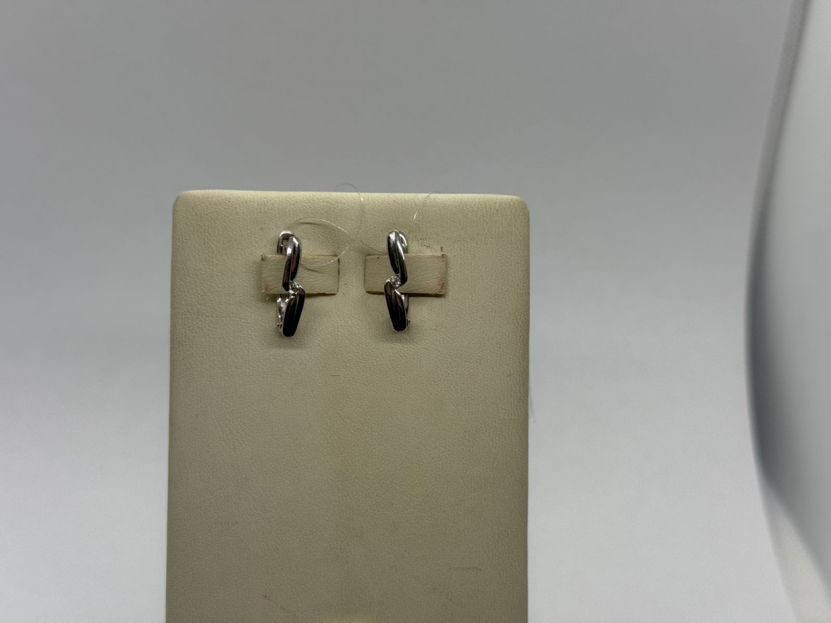 СЕРЬГИ БРИЛЛИАНТ (Ag 925) СЕРЬГИ БРИЛЛИАНТ (Ag 925)