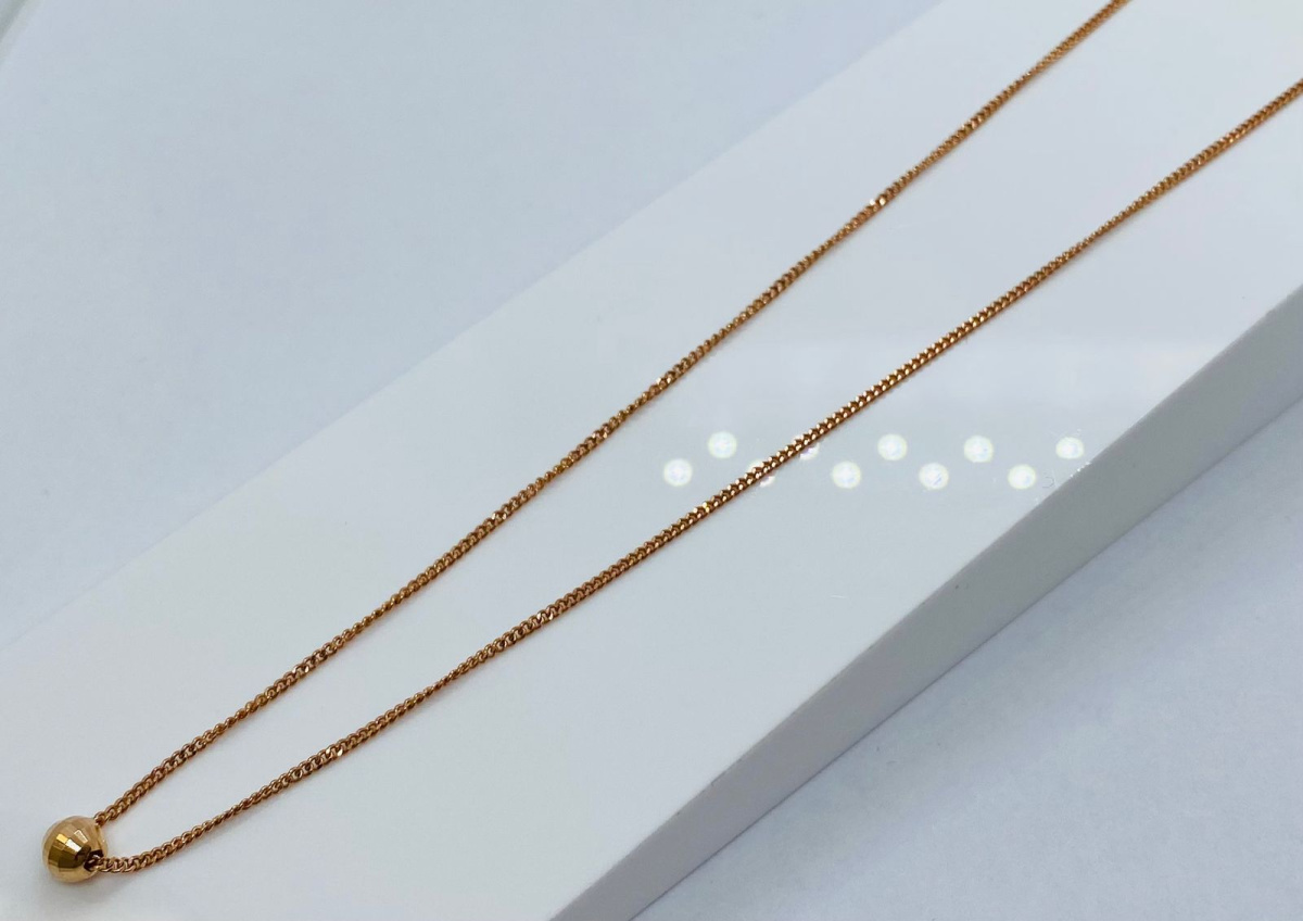 КОЛЬЕ БЕЗ КАМНЯ (Au 585)