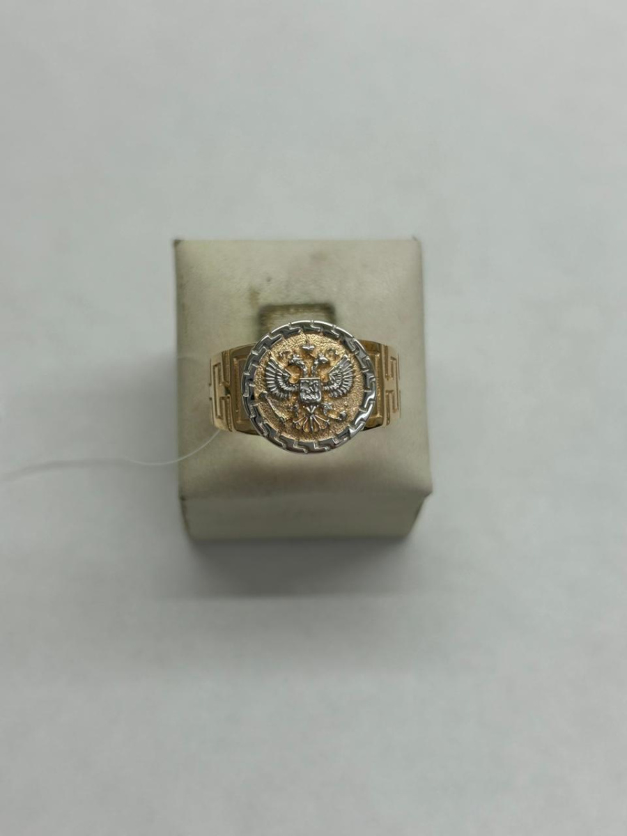 КОЛЬЦО ПЕЧАТКА без камня (Au 585)