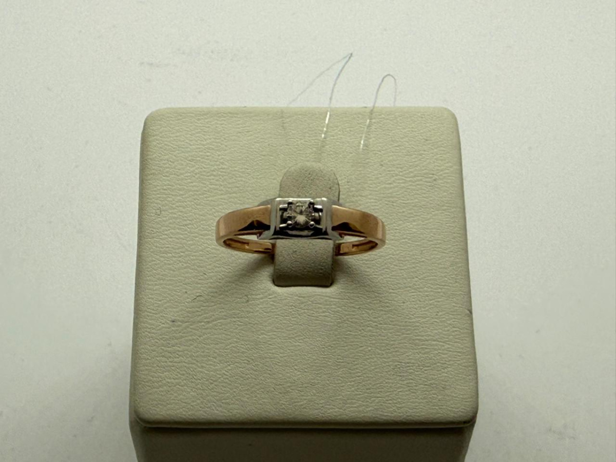 КОЛЬЦО С КАМНЕМ (Au 585)