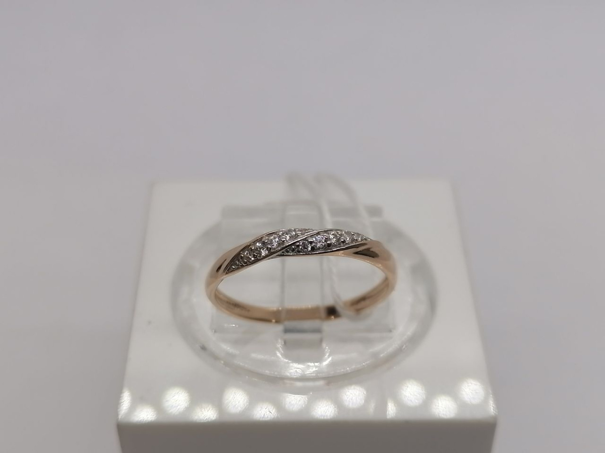 КОЛКМИ585 КОЛЬЦО С КАМНЯМИ (Au 585)