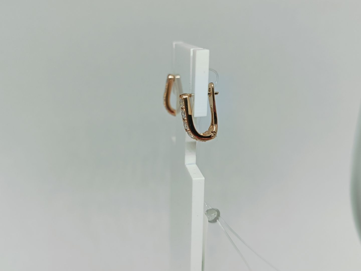 СЕРЬГИ С КАМНЯМИ (Au 585)