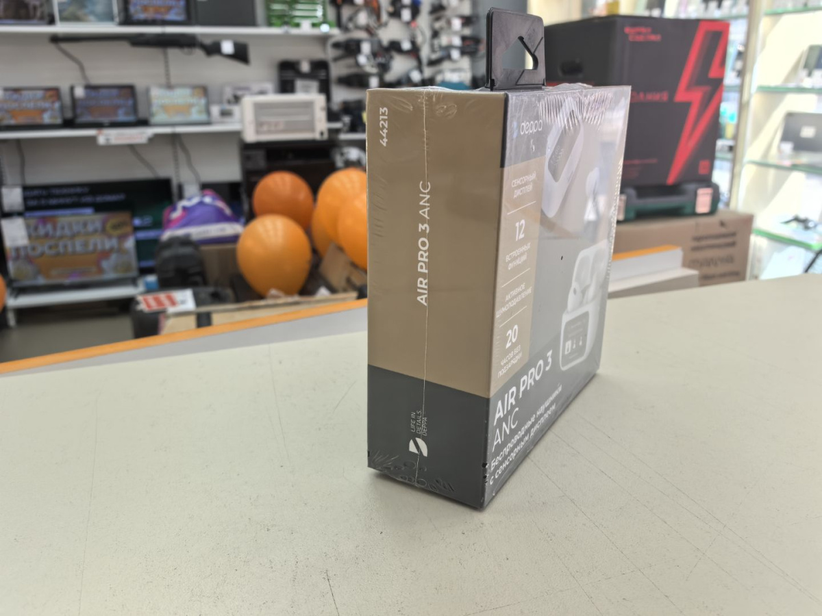 Наушники беспроводные Deppa 44213 Air Pro 3 ANC