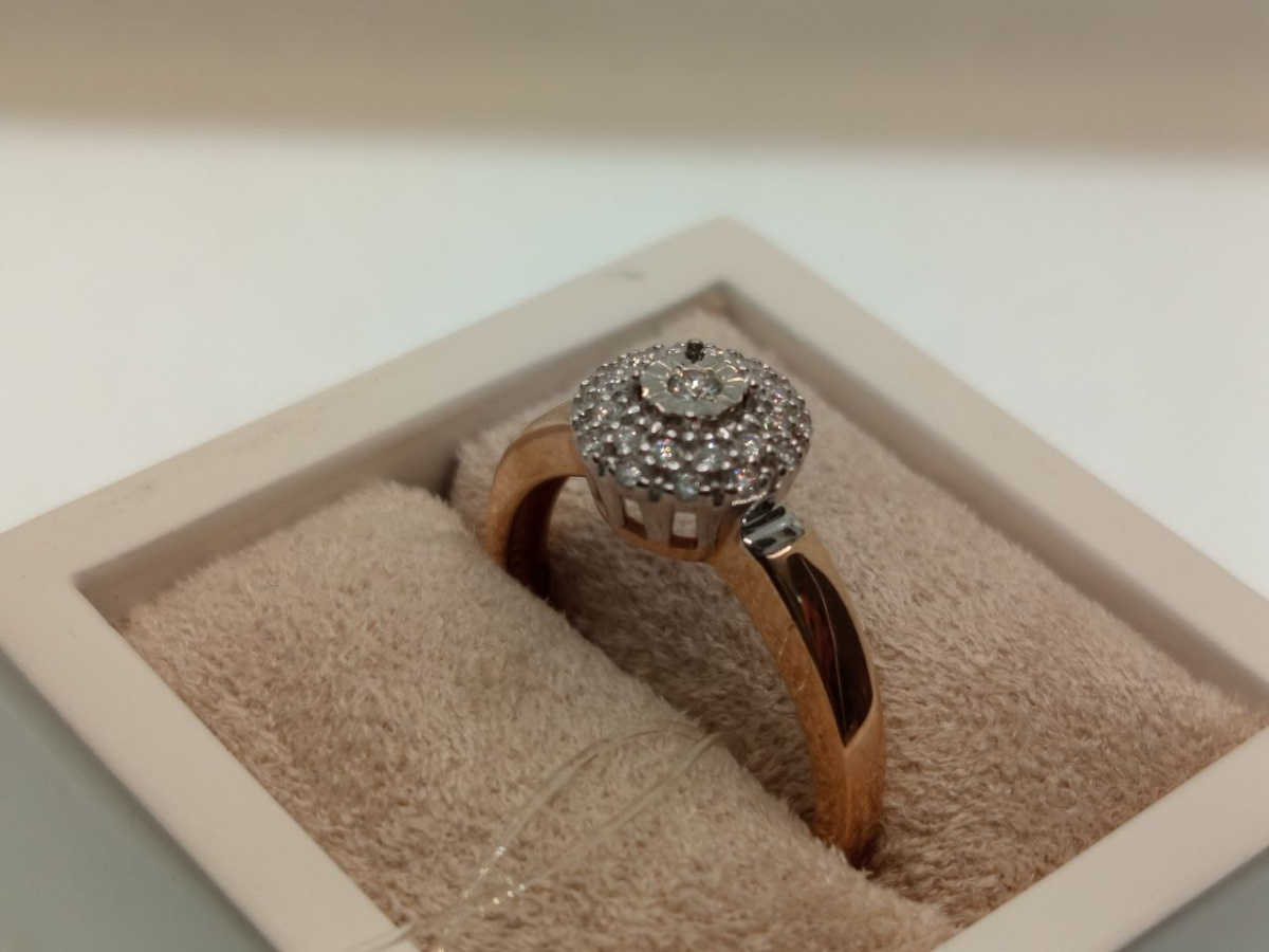 КОЛЬЦО БРИЛЛИАНТ (Au 585)