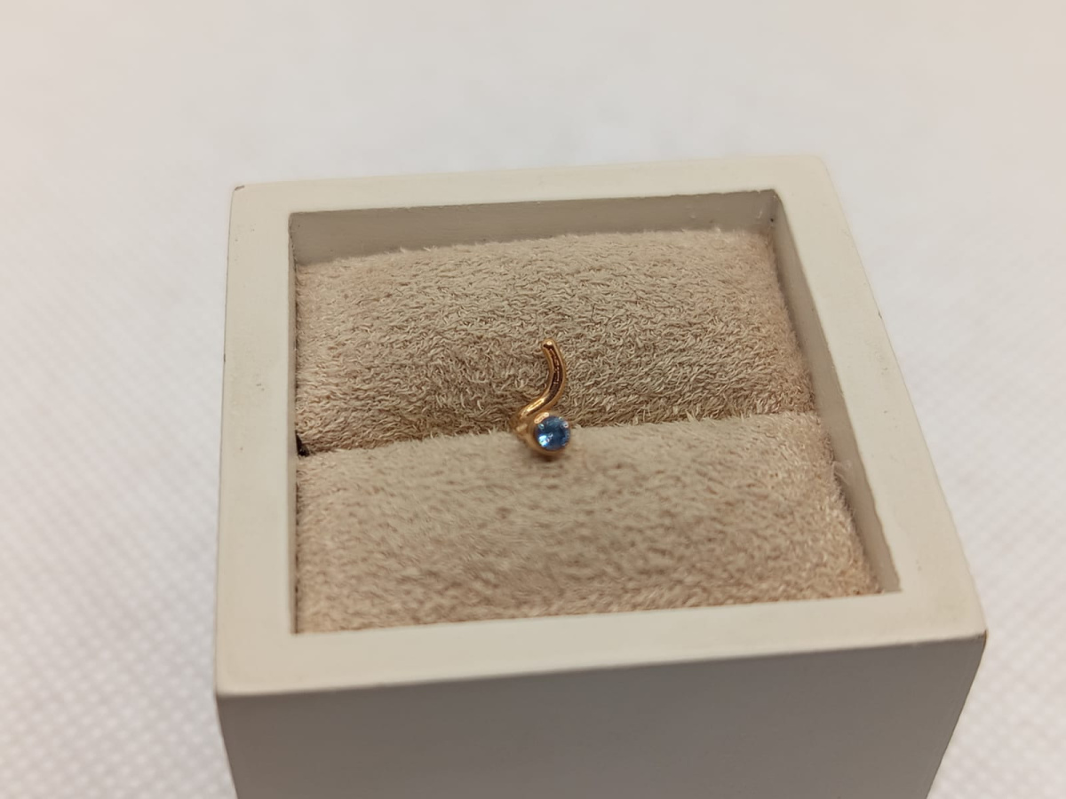 060221 ПИРСИНГ С КАМНЯМИ (Au 585)