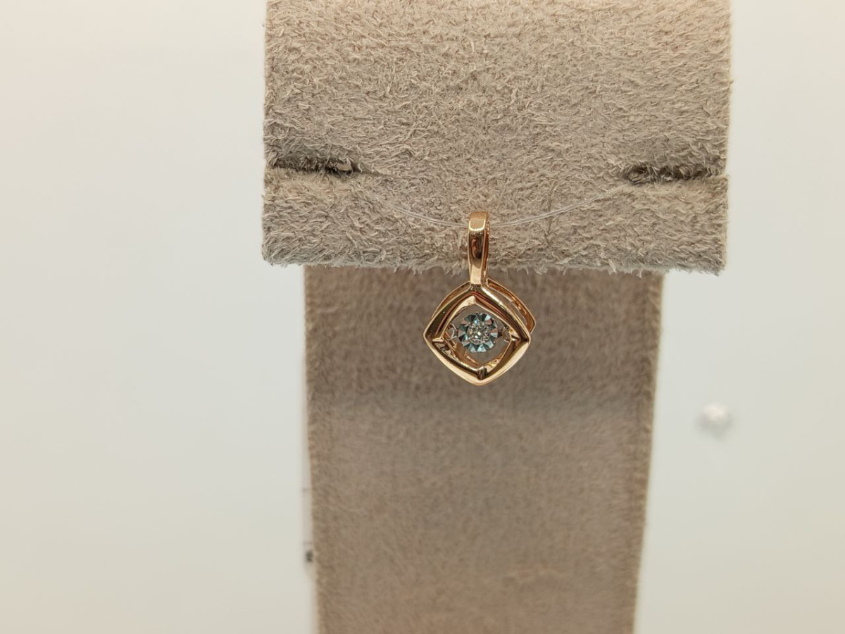 ПОДВЕСКА БРИЛЛИАНТ (Au 585)