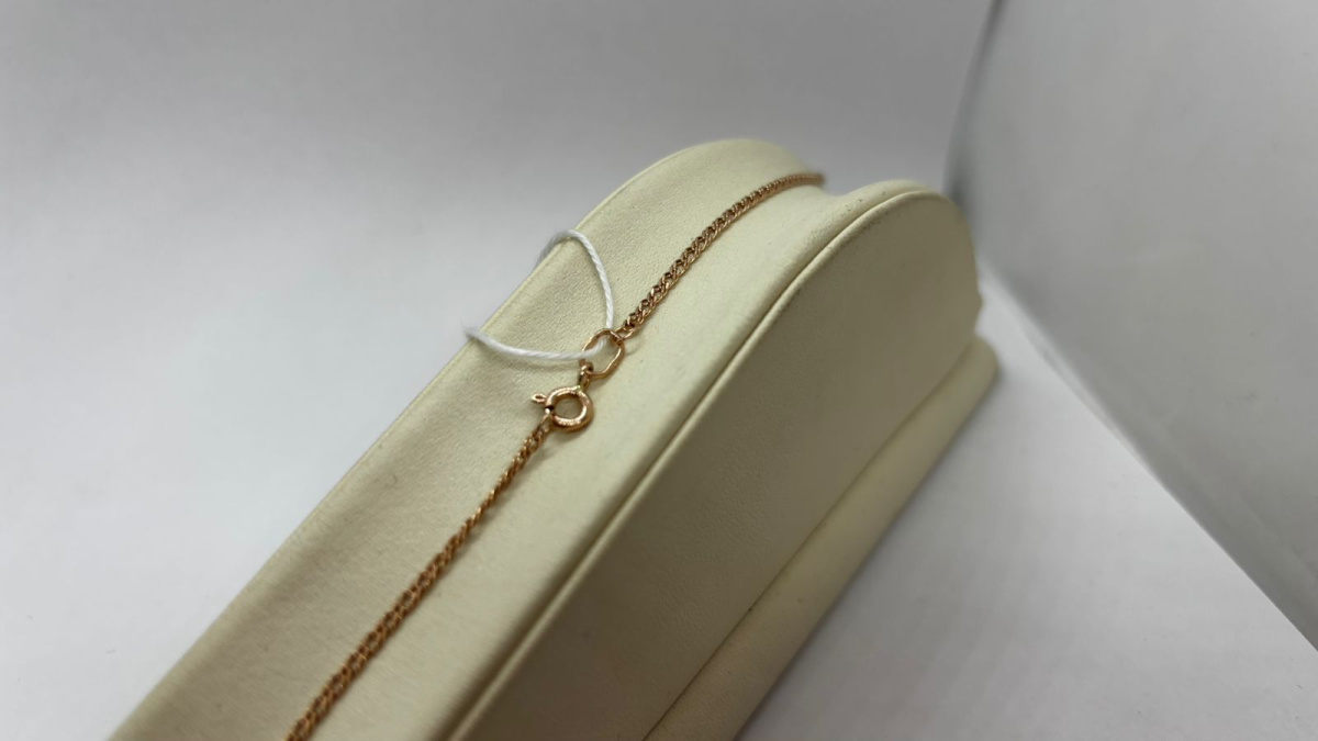 ЦЛР3585 ЦЕПЬ ПОЛНОВЕСНАЯ Ромб тройной (Au 585)