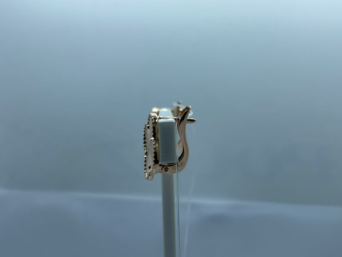 СЕРЬГИ БЕЗ КАМНЯ (Au 585)