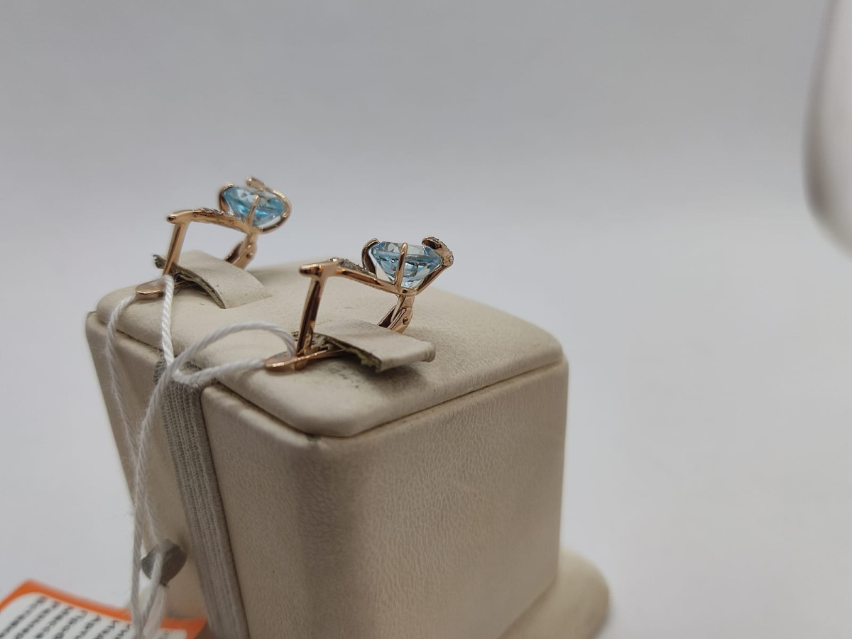 СКМИ585 СЕРЬГИ С КАМНЯМИ (Au 585) СКМИ585 СЕРЬГИ С КАМНЯМИ (Au 585)