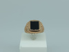 КОЛЬЦО ПЕЧАТКА с камнем (Au 585)