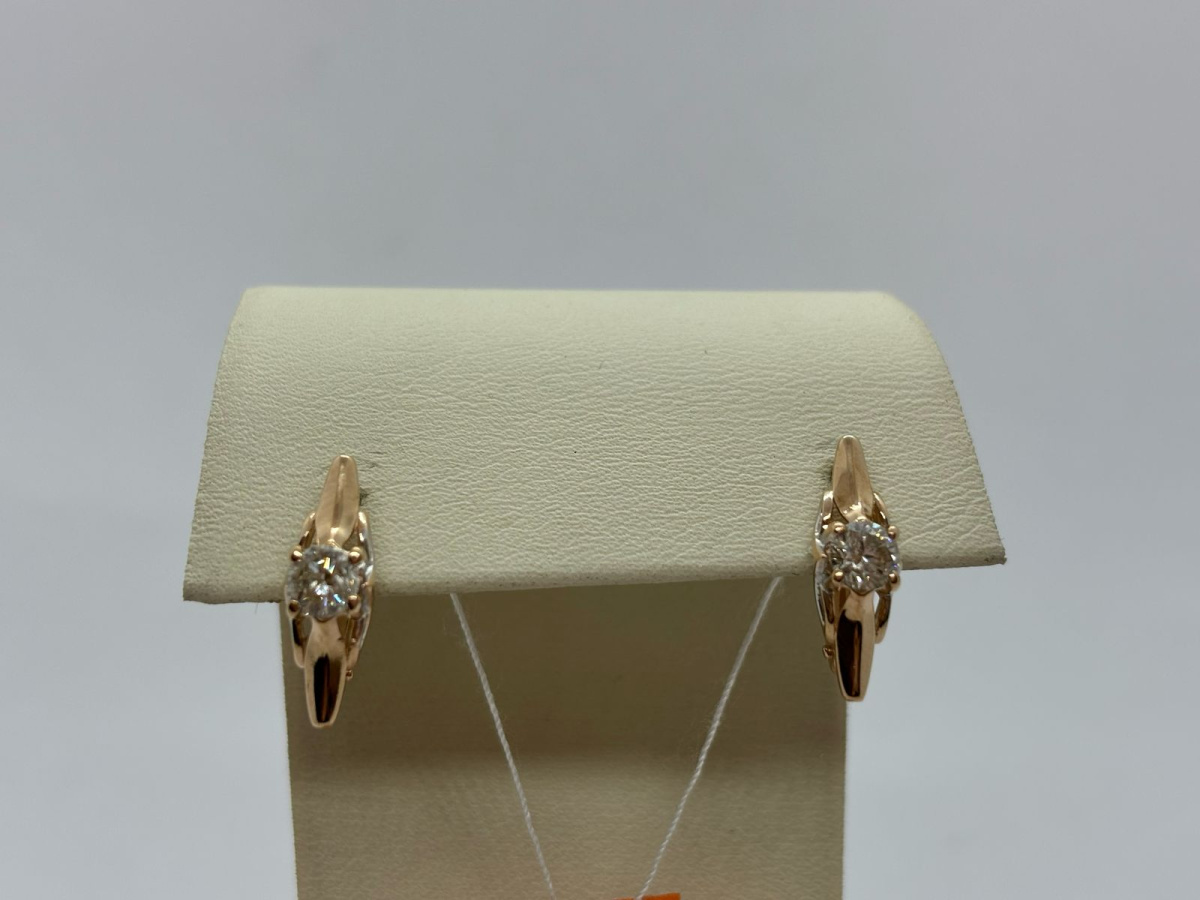 СЕРЬГИ БРИЛЛИАНТ (Au 585)