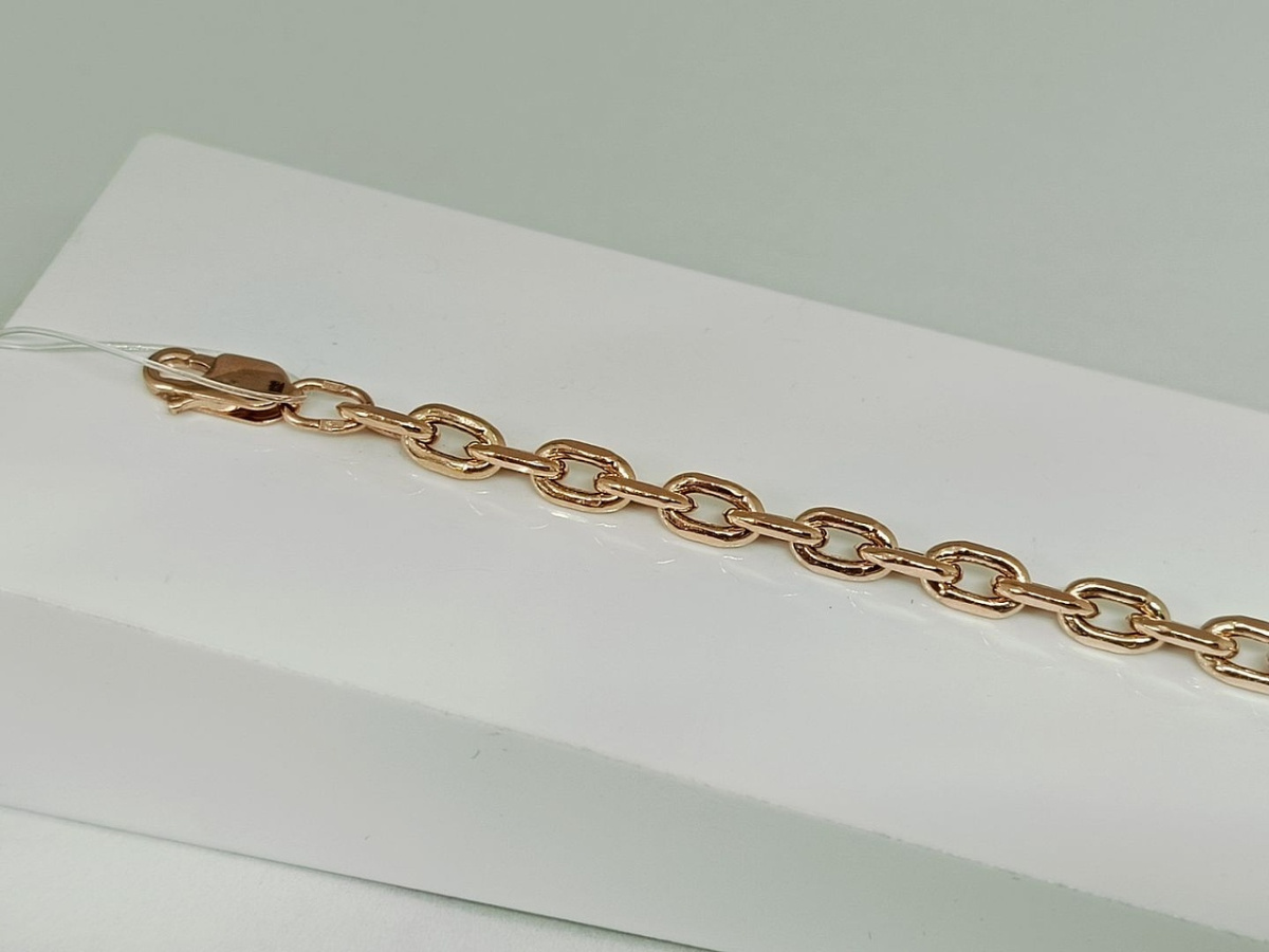 620715023 БРАСЛЕТ ПУСТОТЕЛЫЙ Якорное (Au 585)