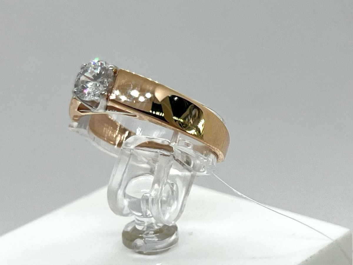 КОЛЬЦО С КАМНЕМ (Au 585)