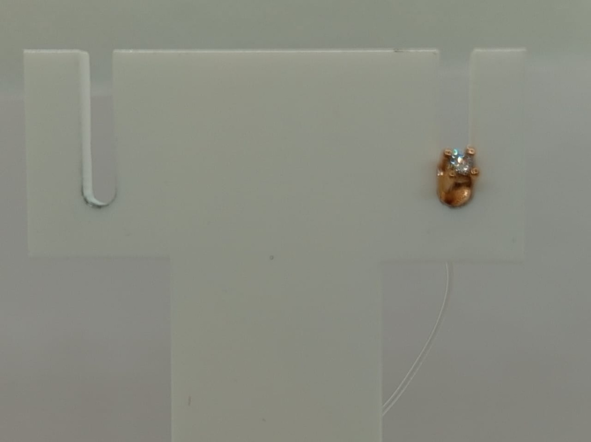 СЕРЬГИ ПУСЕТА бриллиант (Au 585)