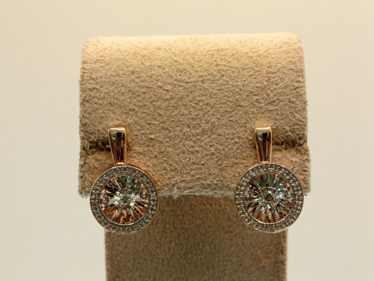 СЕРЬГИ БРИЛЛИАНТ (Au 585)