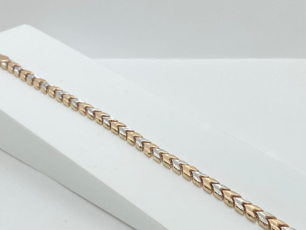 А 023048 БРАСЛЕТ ПУСТОТЕЛЫЙ (Au 585)