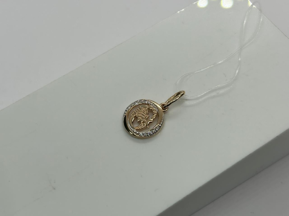 ПОДВЕСКА ЗНАК ЗОДИАКА КОЗЕРОГ (Au 585)