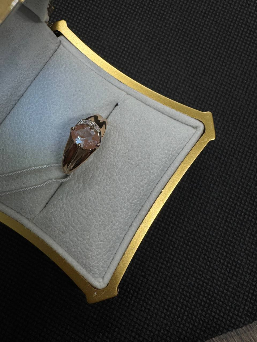 КОЛКМИ585 КОЛЬЦО С КАМНЯМИ (Au 585)