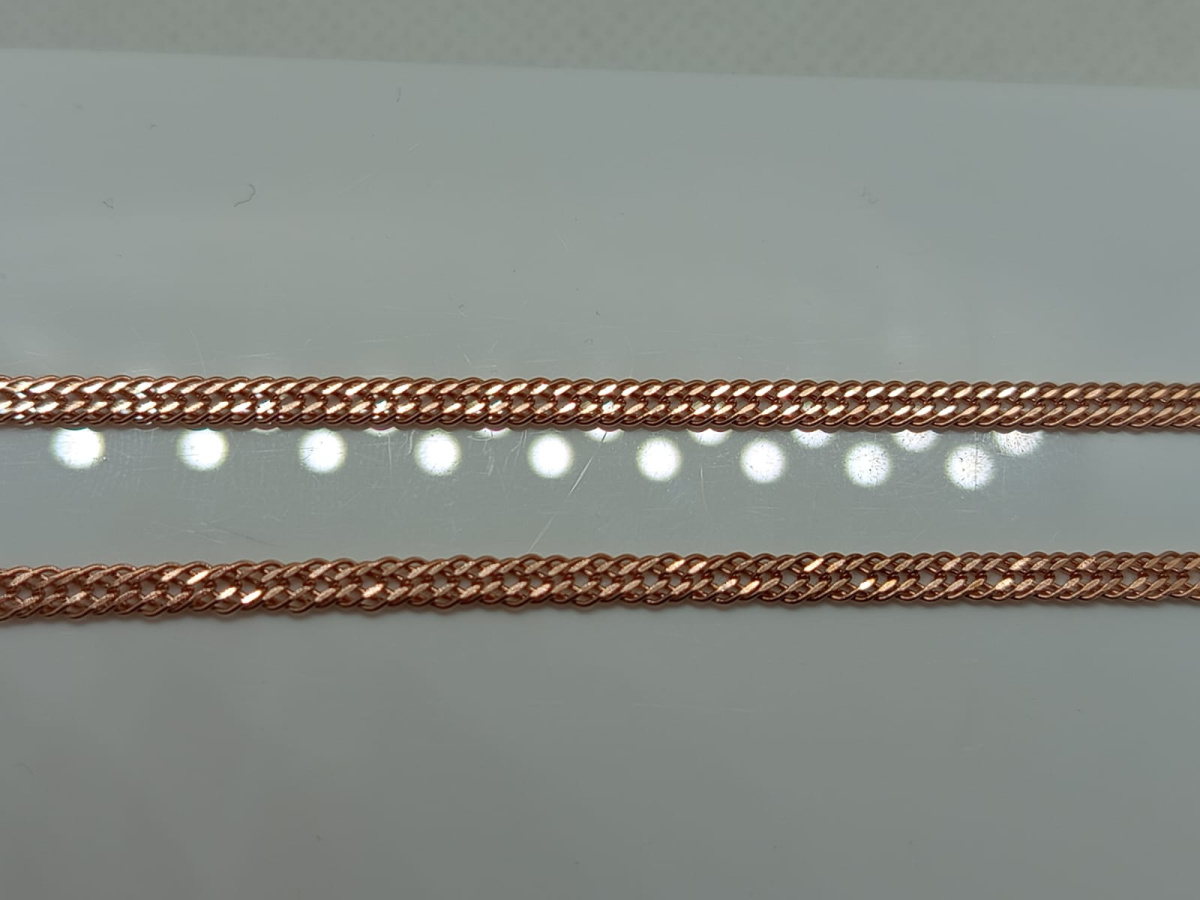 ЦЛР3585 ЦЕПЬ ПОЛНОВЕСНАЯ Ромб тройной (Au 585)