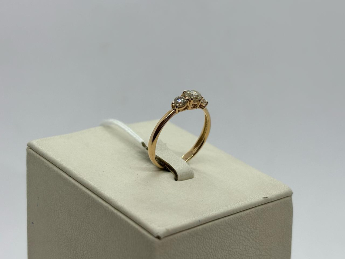 КОЛЬЦО БРИЛЛИАНТ Au 585