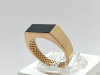 КОЛЬЦО ПЕЧАТКА с камнем (Au 585)