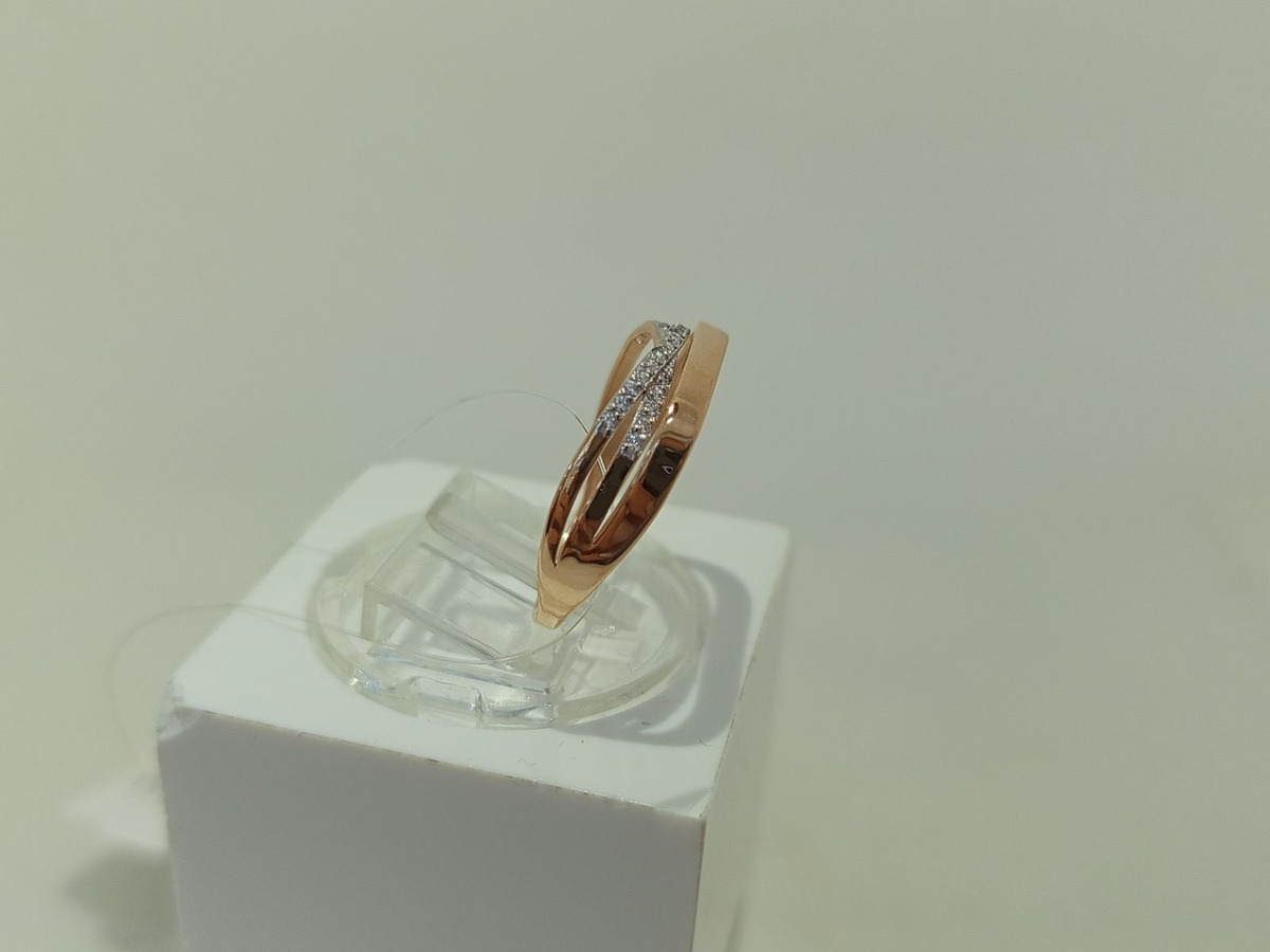 К13216200 КОЛЬЦО С КАМНЯМИ (Au 585)