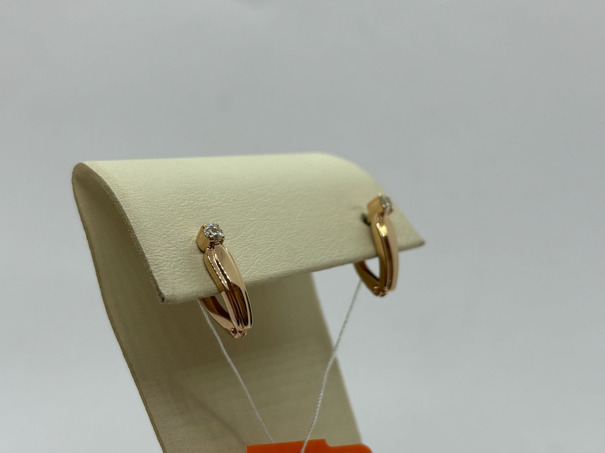 СЕРЬГИ БРИЛЛИАНТ (Au 585)