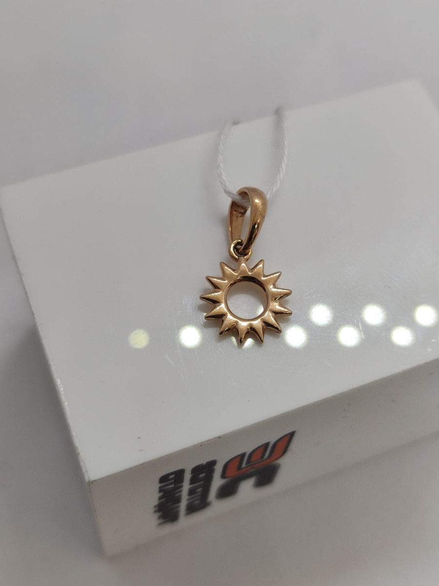 ПОДВЕСКА БЕЗ КАМНЯ Au 585